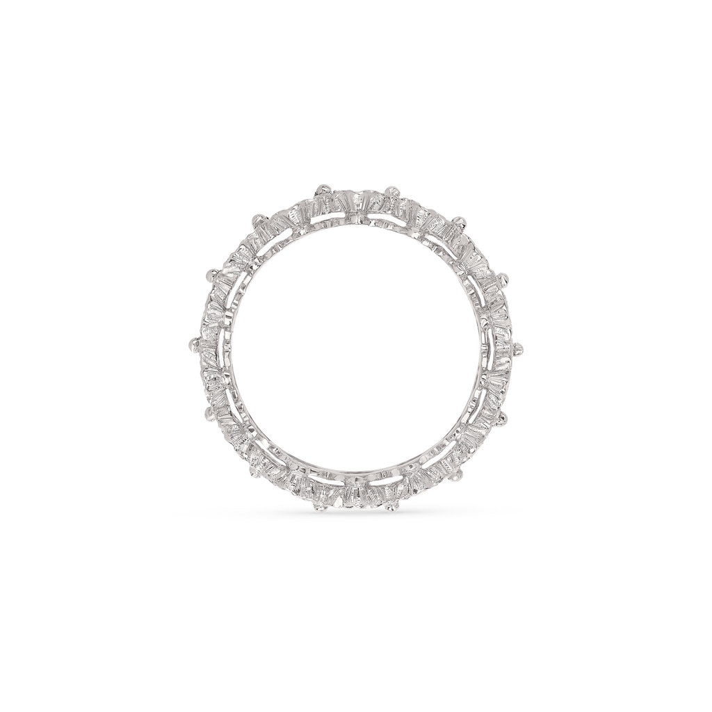 Carave Paris Floral Lattice Diamond Band Ring