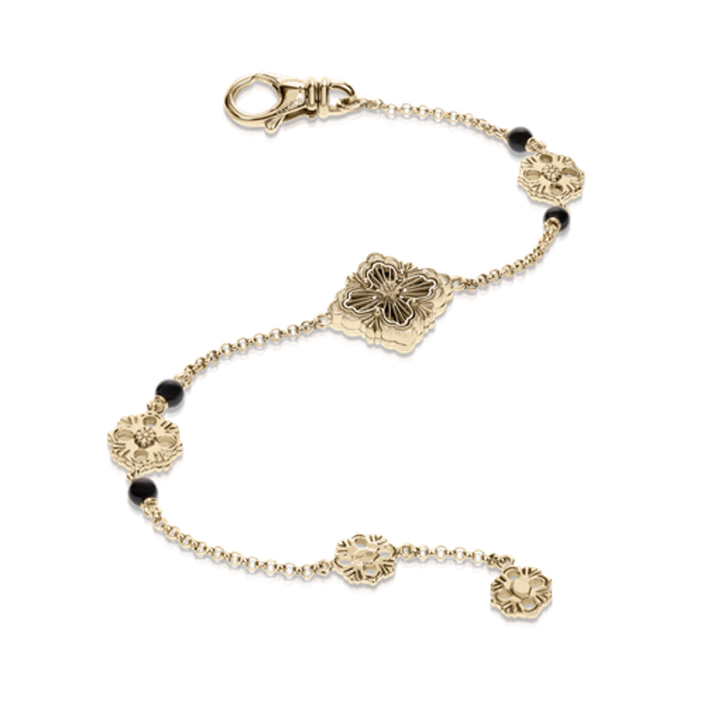 Carave Paris Floral Motif Chain Bracelet