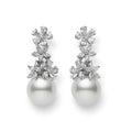 Carave Paris Floral Pearl Drop Earrings