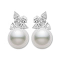 Carave Paris Floral Pearl Stud Earrings