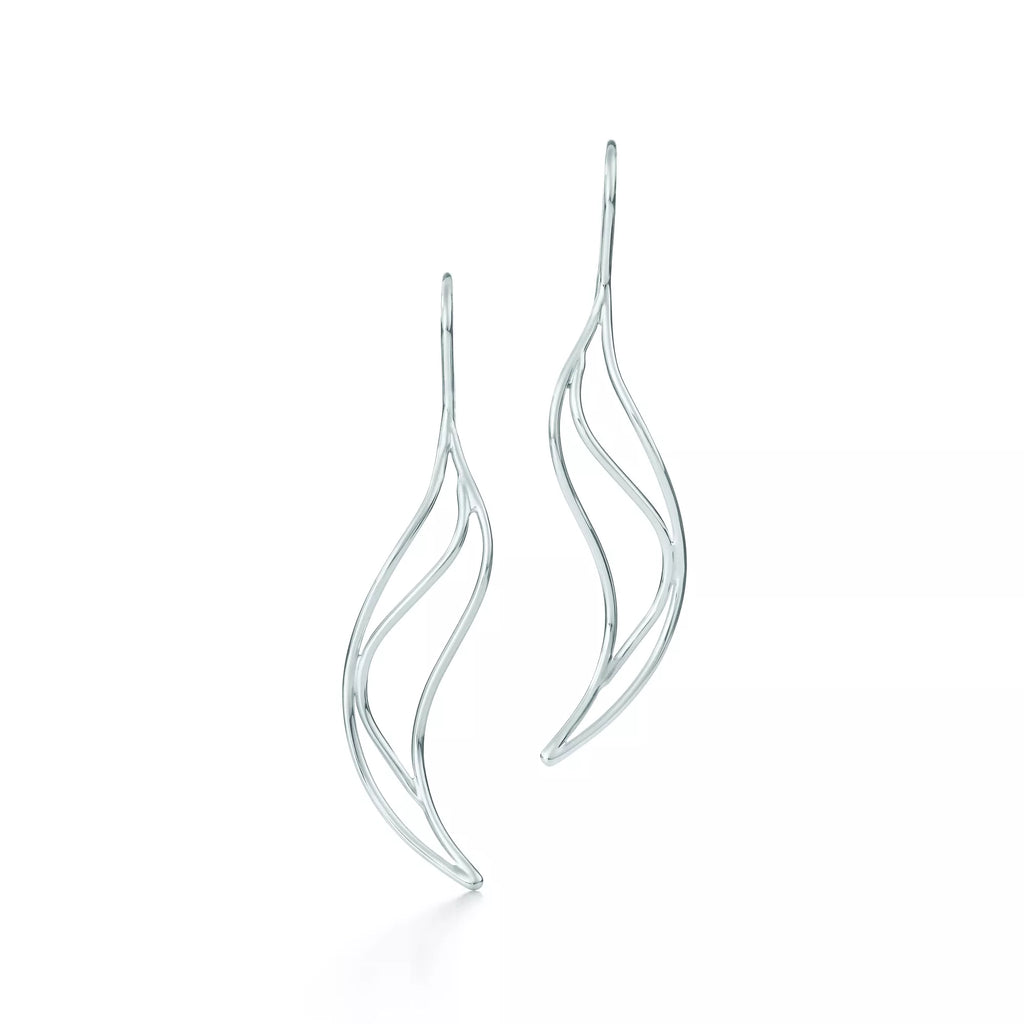 Carave Paris Flowing Wave Drop Earrings