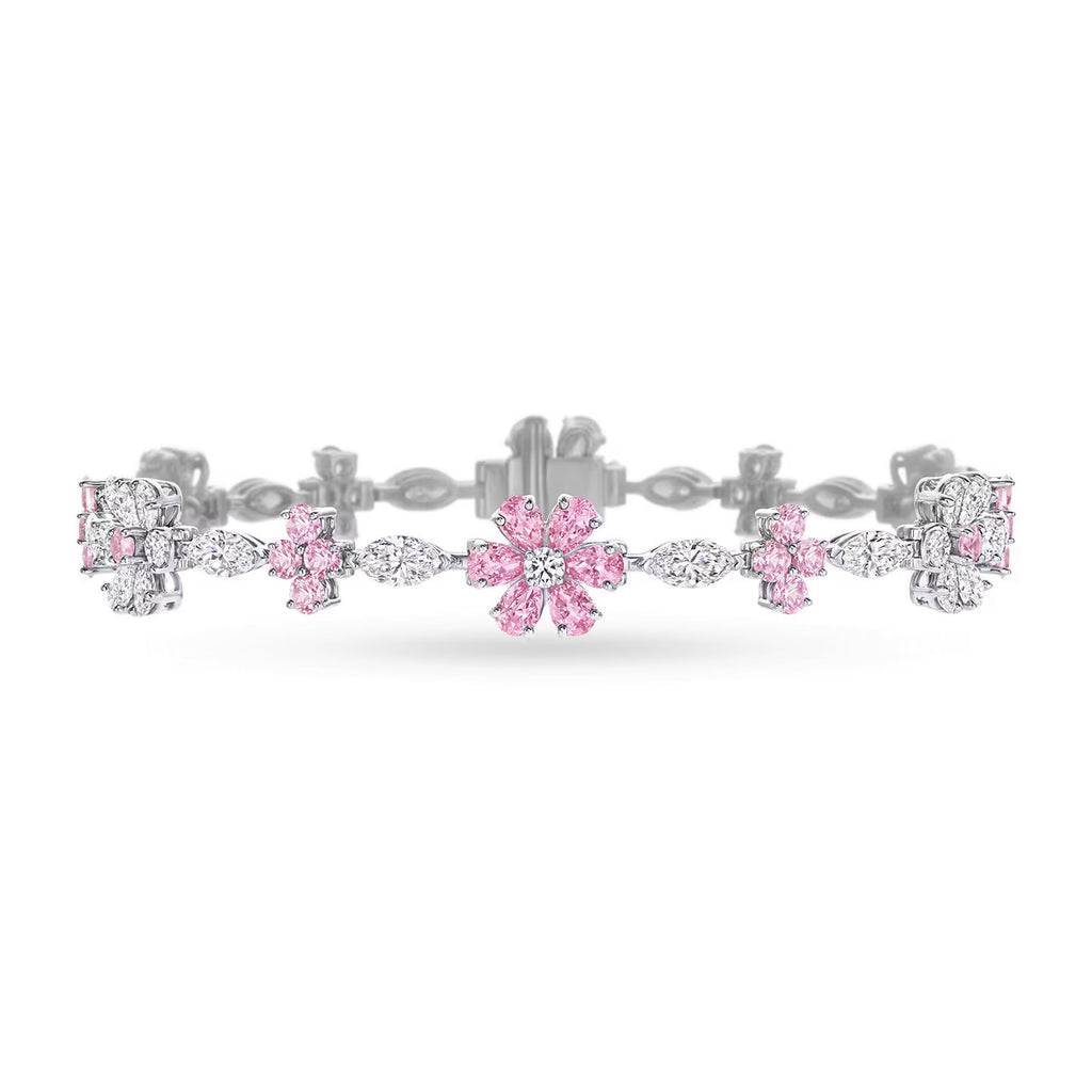 Carave Paris Forget Me Not Floral Bracelet
