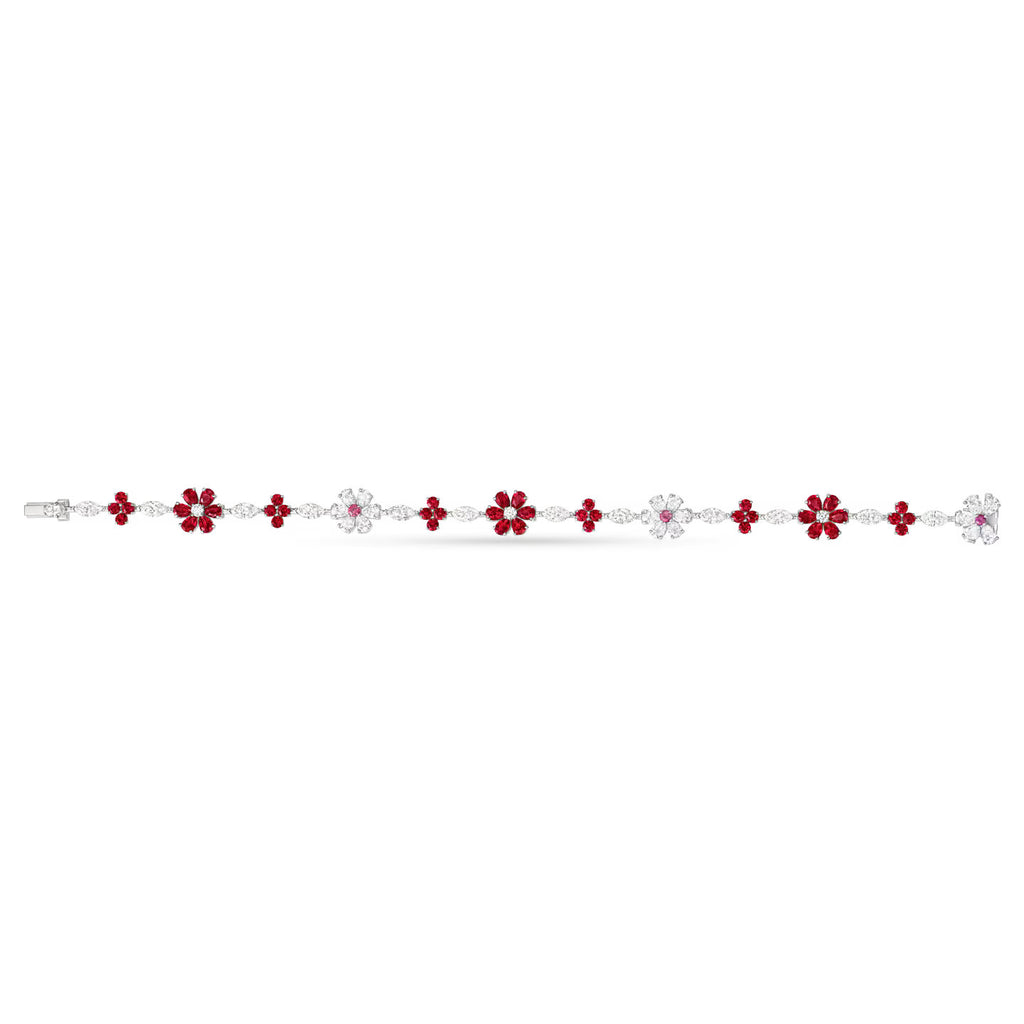 Carave Paris Forget Me Not Ruby Diamond Bracelet