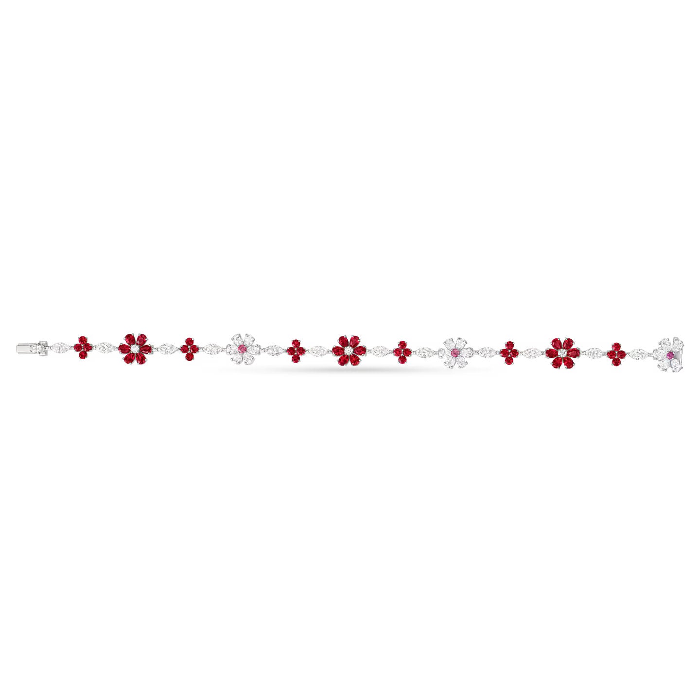 Carave Paris Forget Me Not Ruby Diamond Bracelet