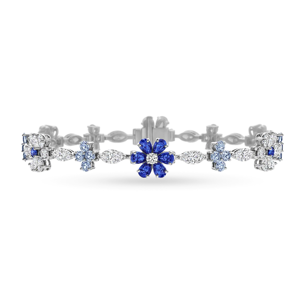 Carave Paris Forget Me Not Floral Bracelet