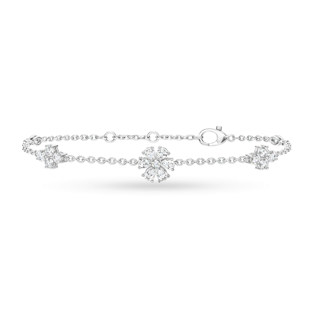 Carave Paris Forget Me Not Single Motif Diamond Bracelet