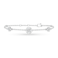 Carave Paris Forget Me Not Single Motif Diamond Bracelet