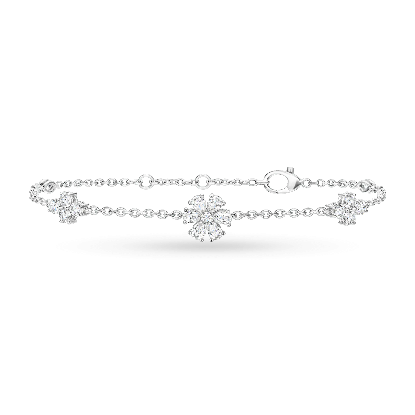 Carave Paris Forget Me Not Single Motif Diamond Bracelet
