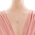 Carave Paris Four Heart Clover Pendant Necklace