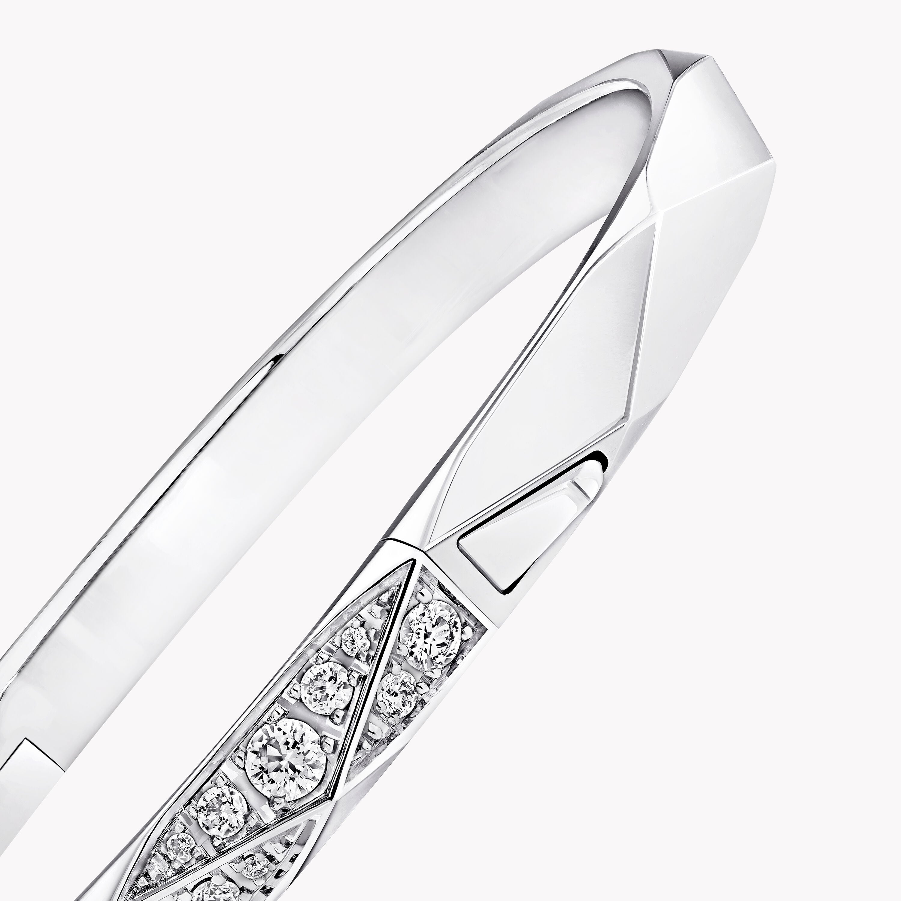 Carave Paris Geometric Diamond Bangle