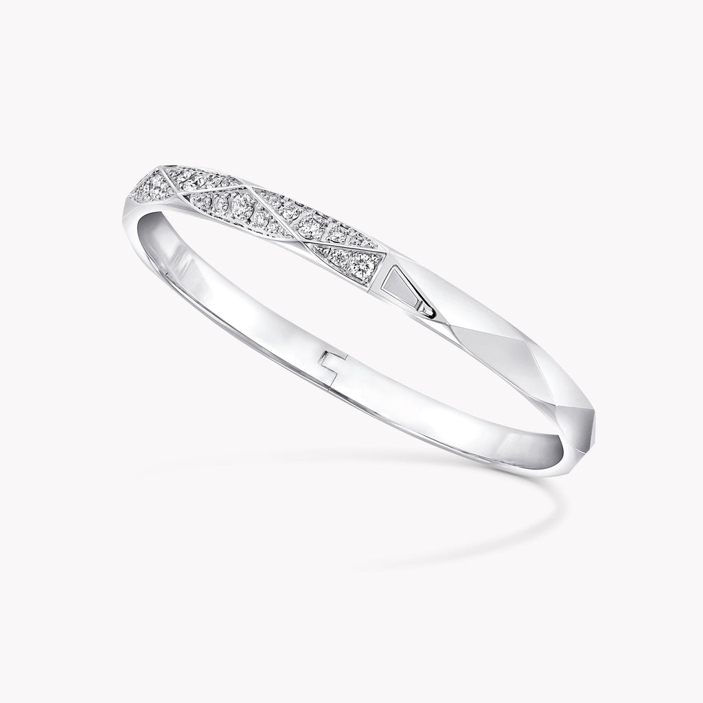 Carave Paris Geometric Diamond Bangle