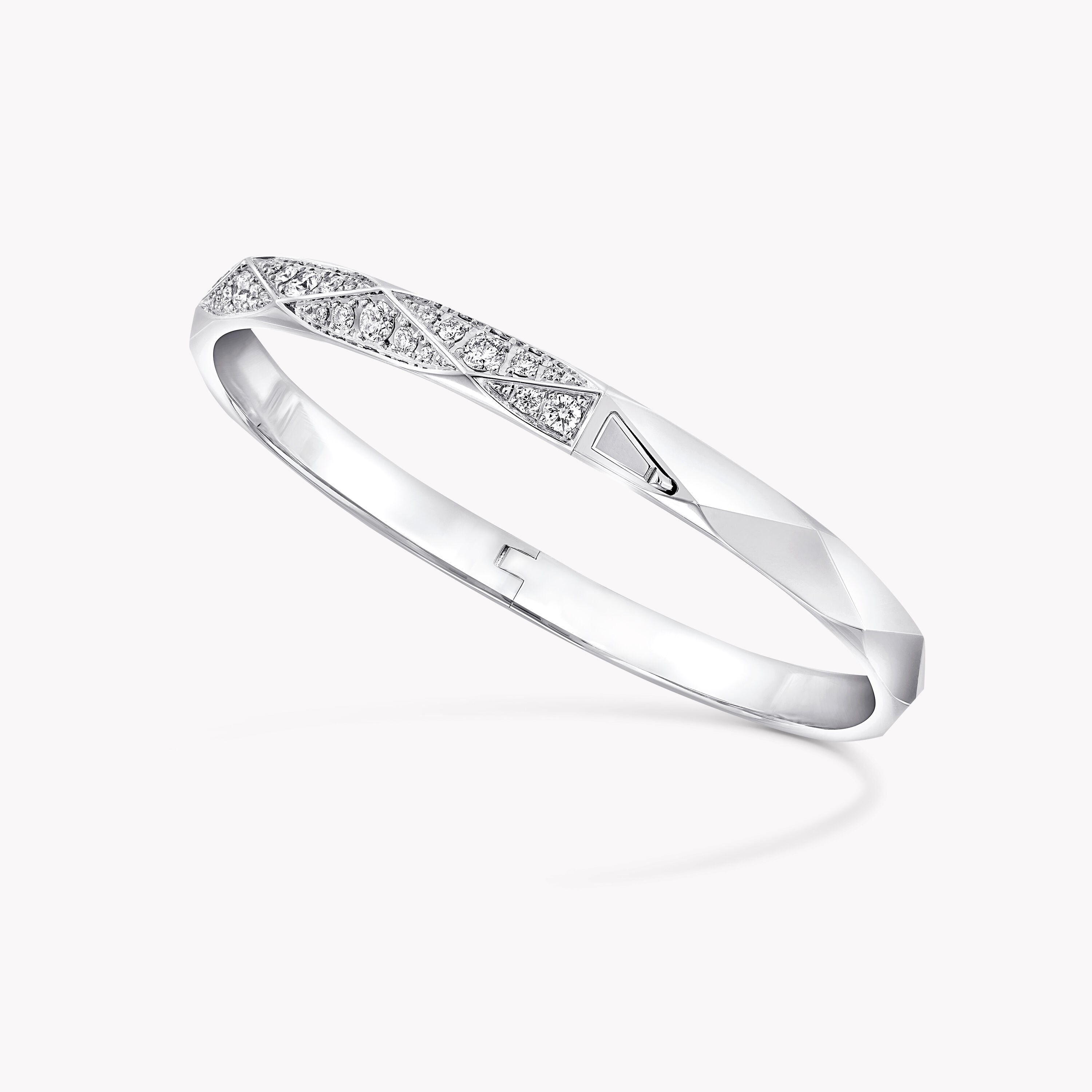 Carave Paris Geometric Diamond Bangle