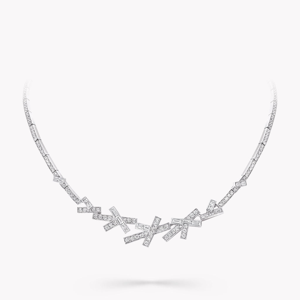 Carave Paris Geometric Diamond Choker Necklace