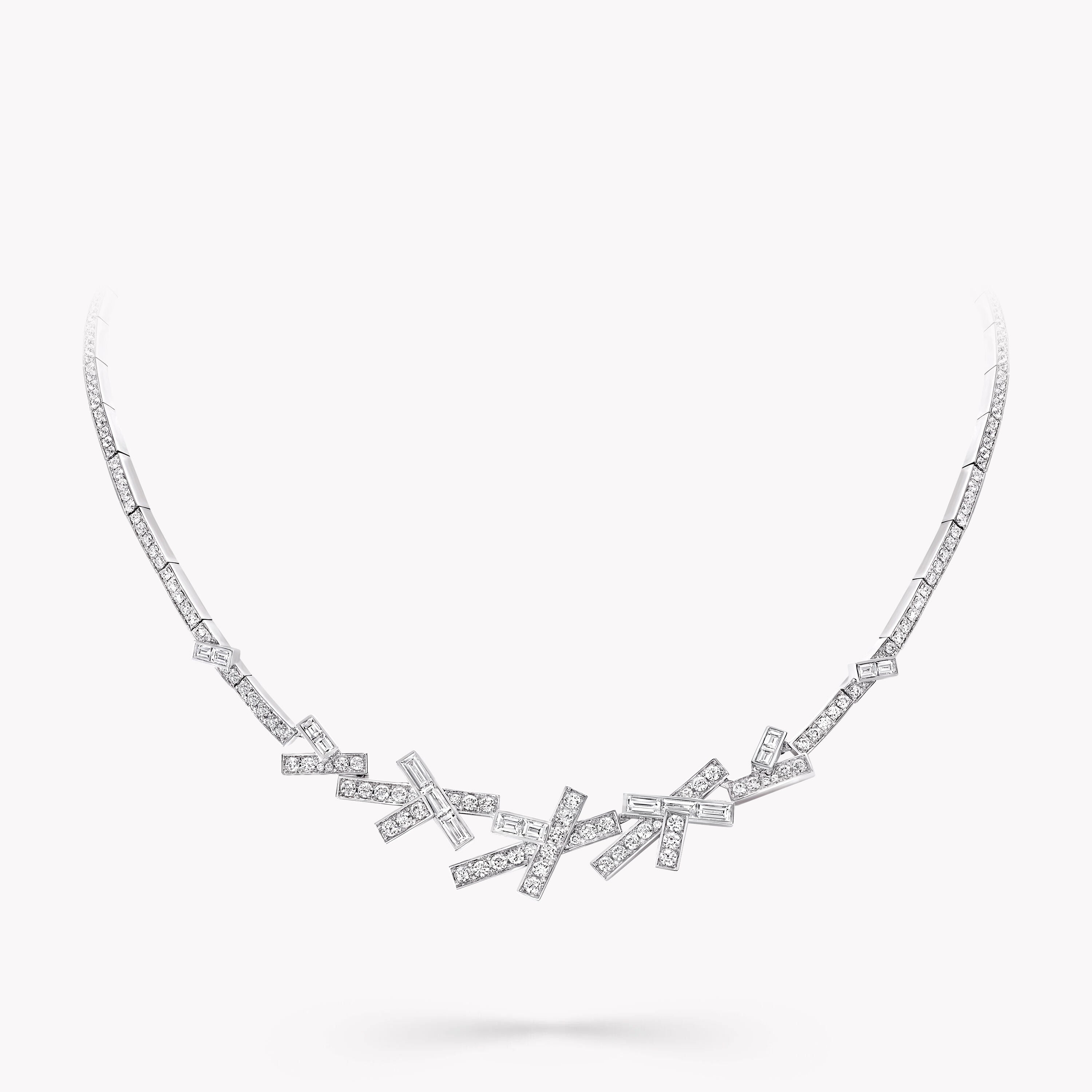 Carave Paris Geometric Diamond Choker Necklace