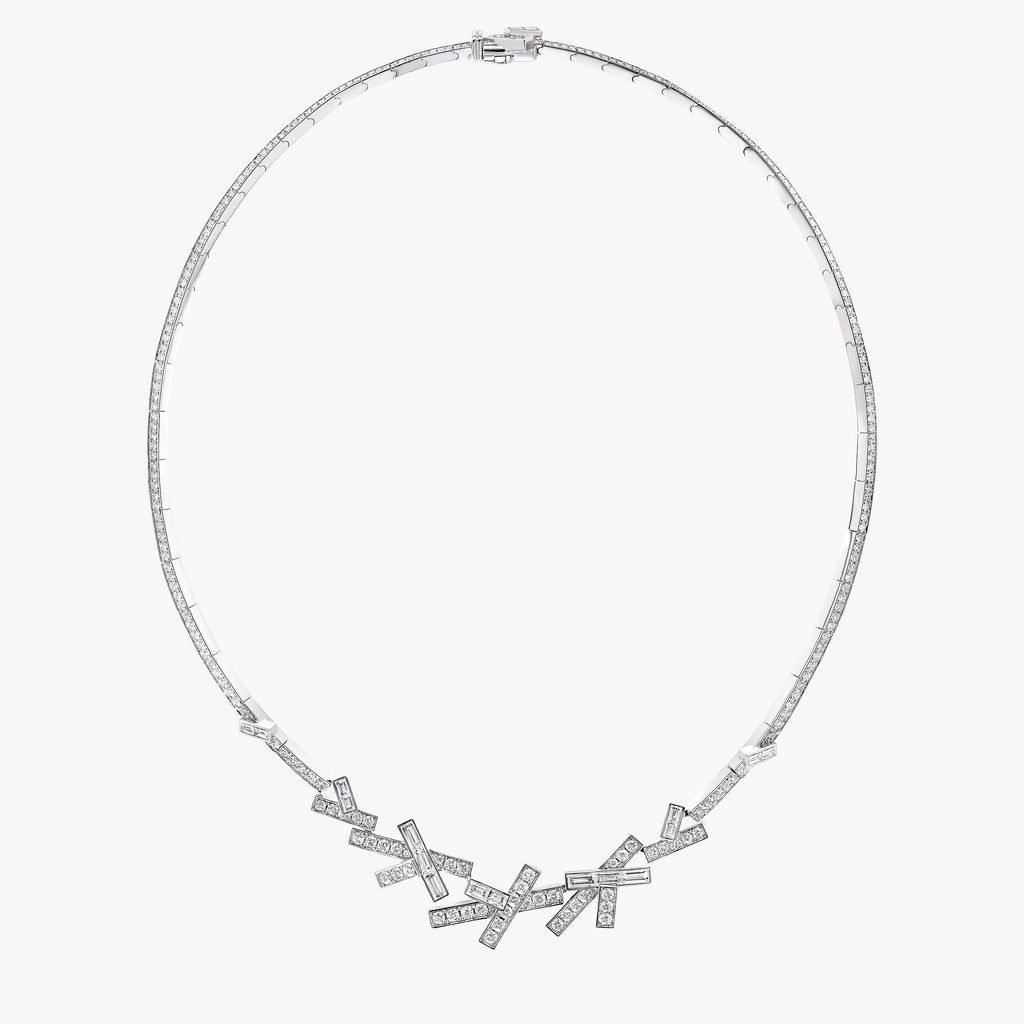 Carave Paris Geometric Diamond Choker Necklace
