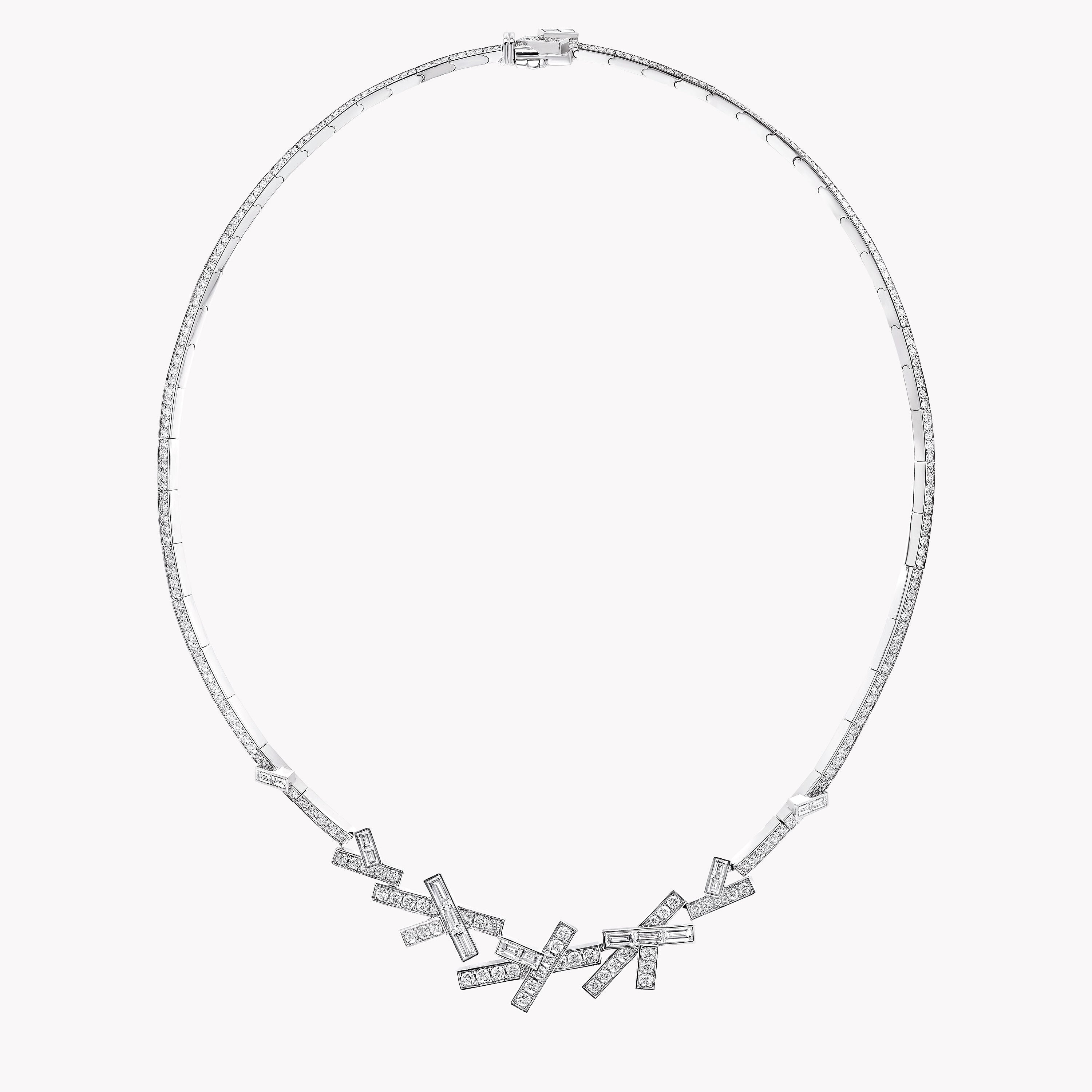 Carave Paris Geometric Diamond Choker Necklace