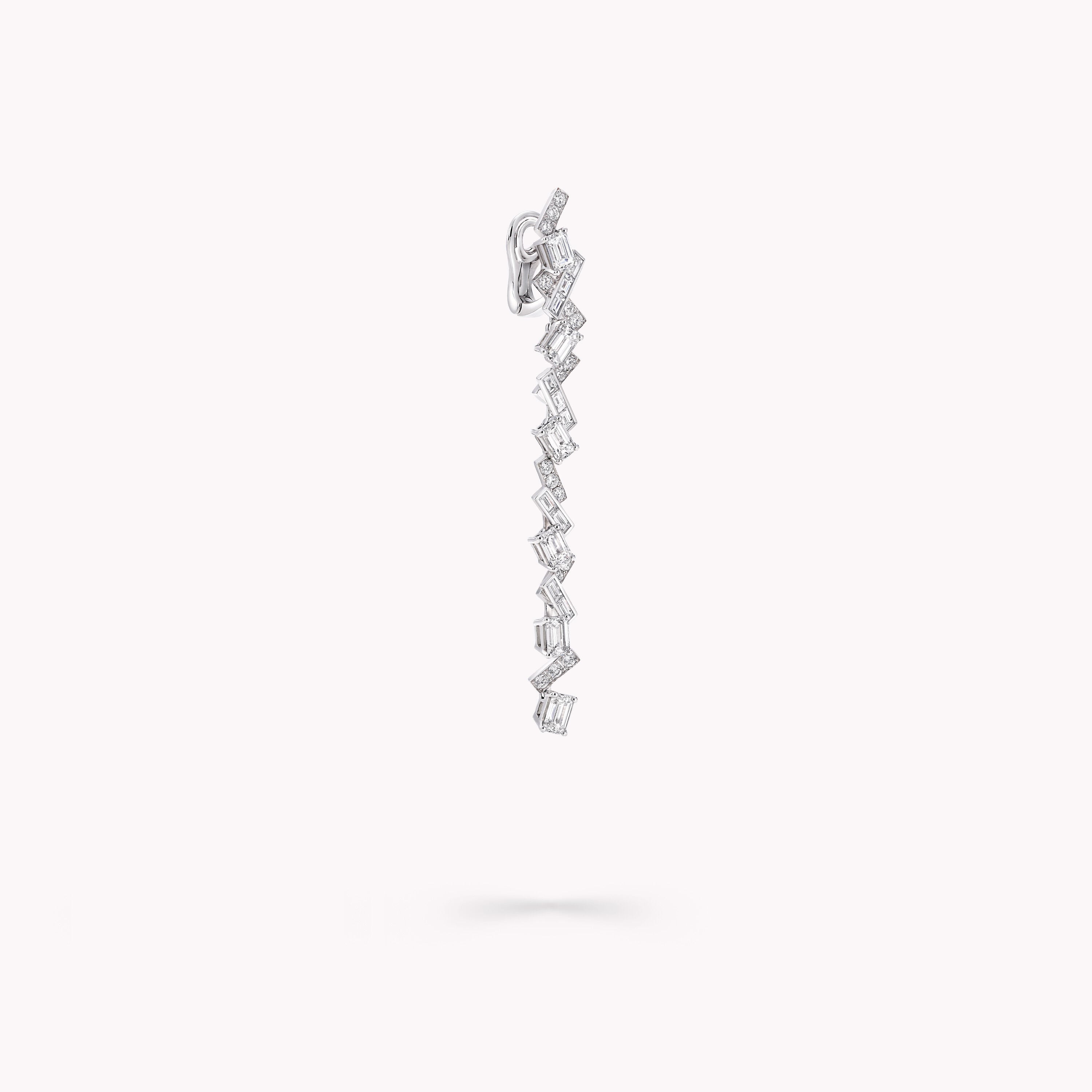 Carave Paris Geometric Diamond Drop Earrings