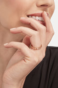 Carave Paris Geometric Diamond Eternity Band Ring