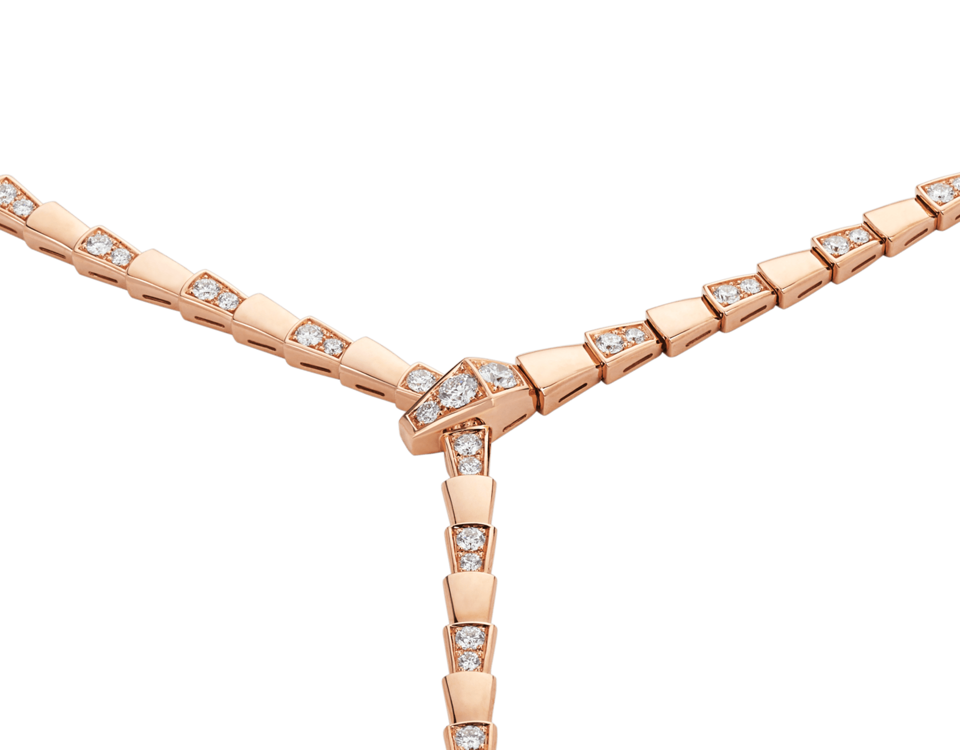 Carave Paris Geometric Diamond Y-Drop Statement Necklace