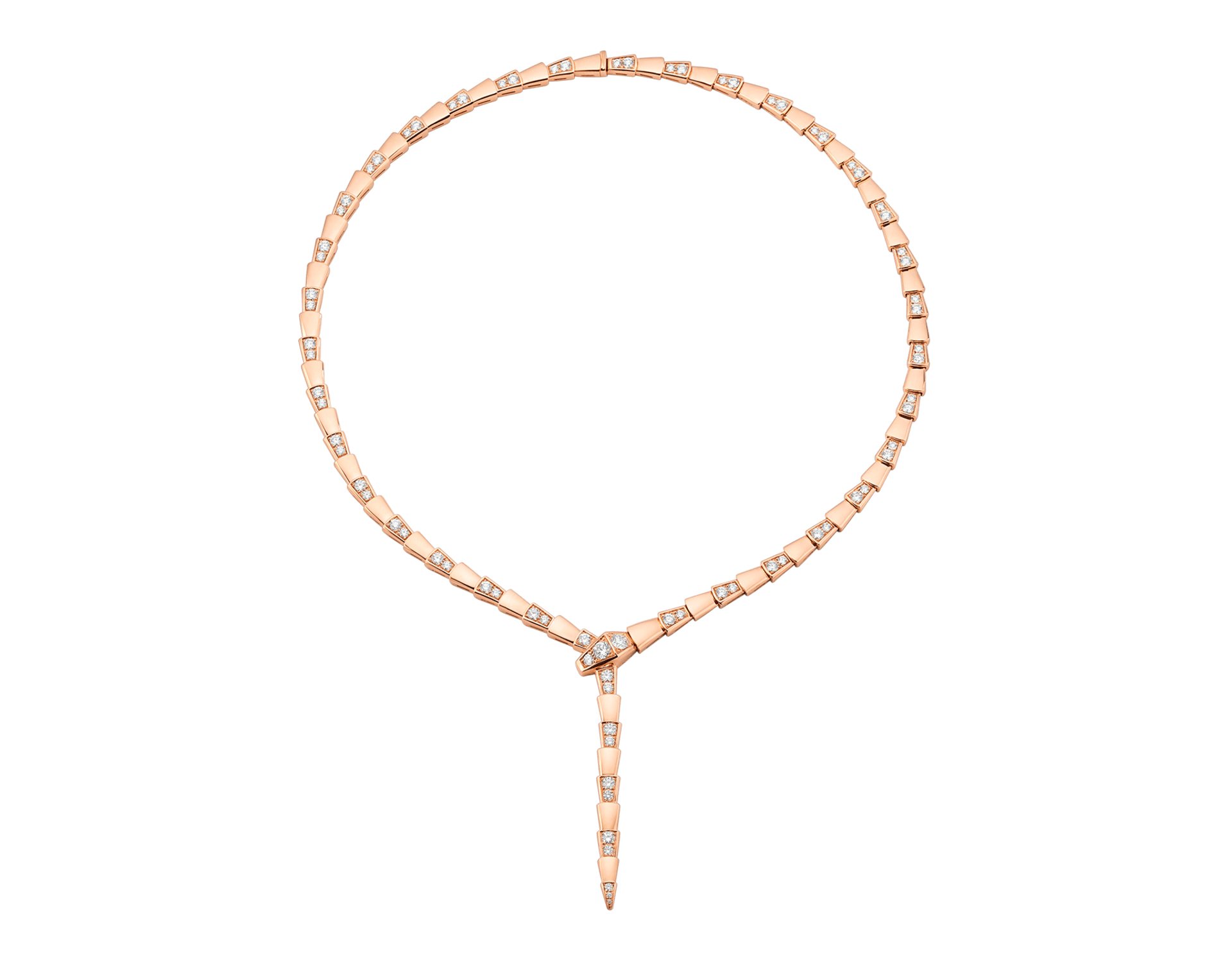 Carave Paris Geometric Diamond Y-Drop Statement Necklace