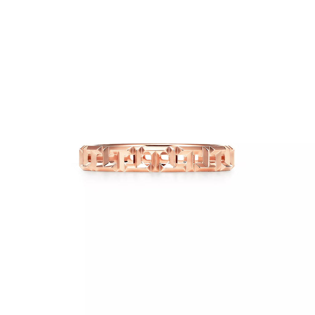 Carave Paris Geometric Faceted Eternity Band