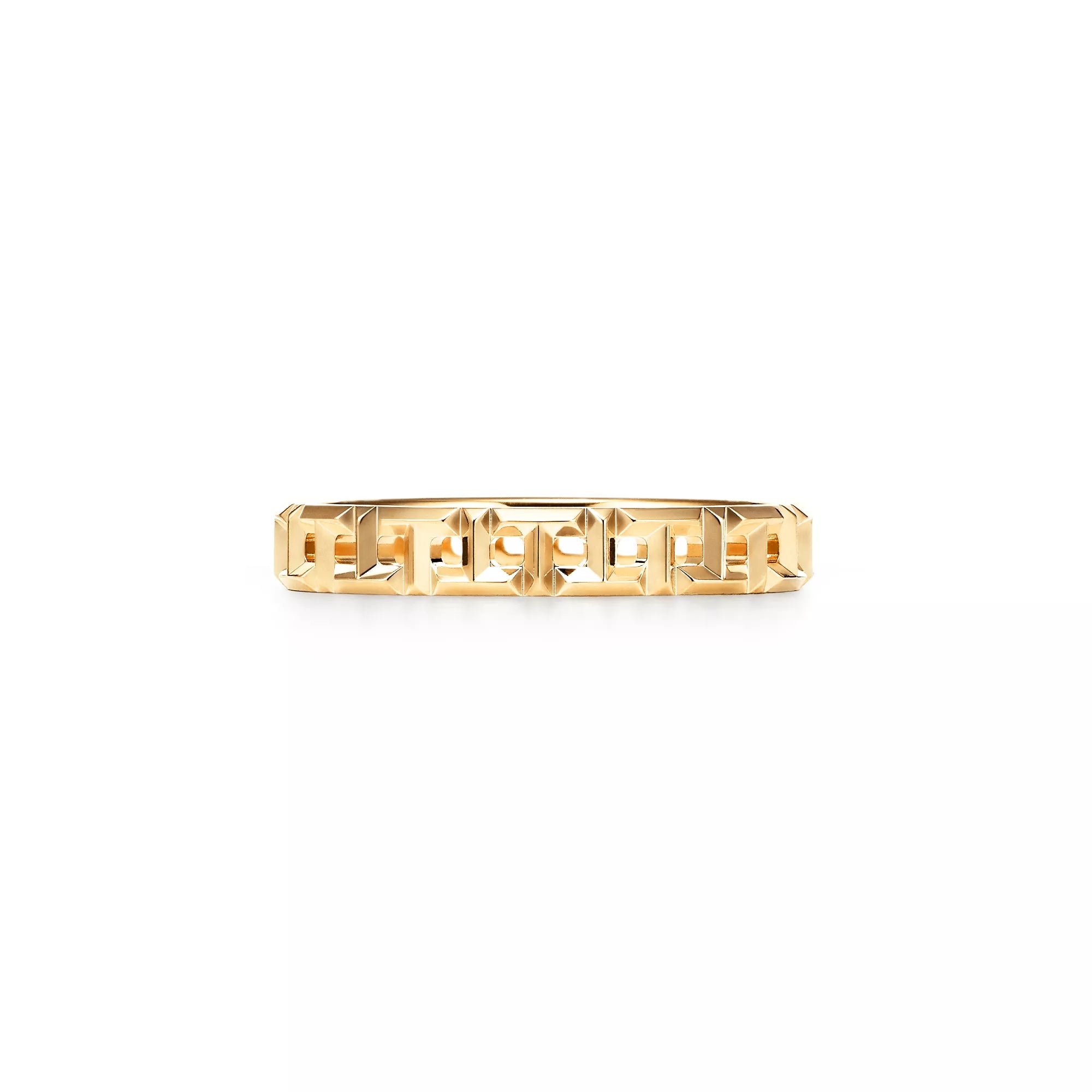 Carave Paris Geometric Faceted Eternity Band