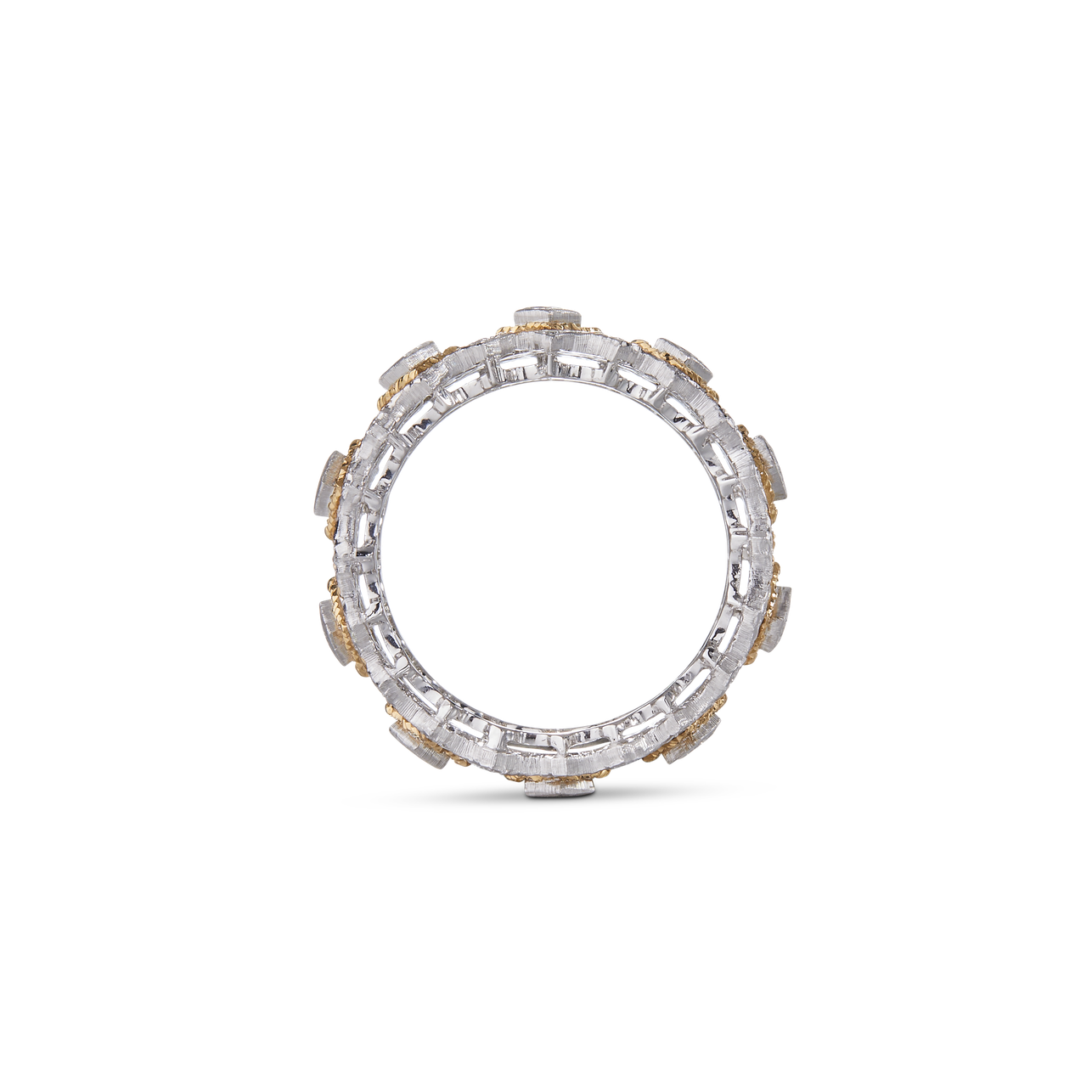 Carave Paris Geometric Princess Cut Diamond Band Ring