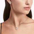 Carave Paris Geometric Yellow Diamond Stud Earrings