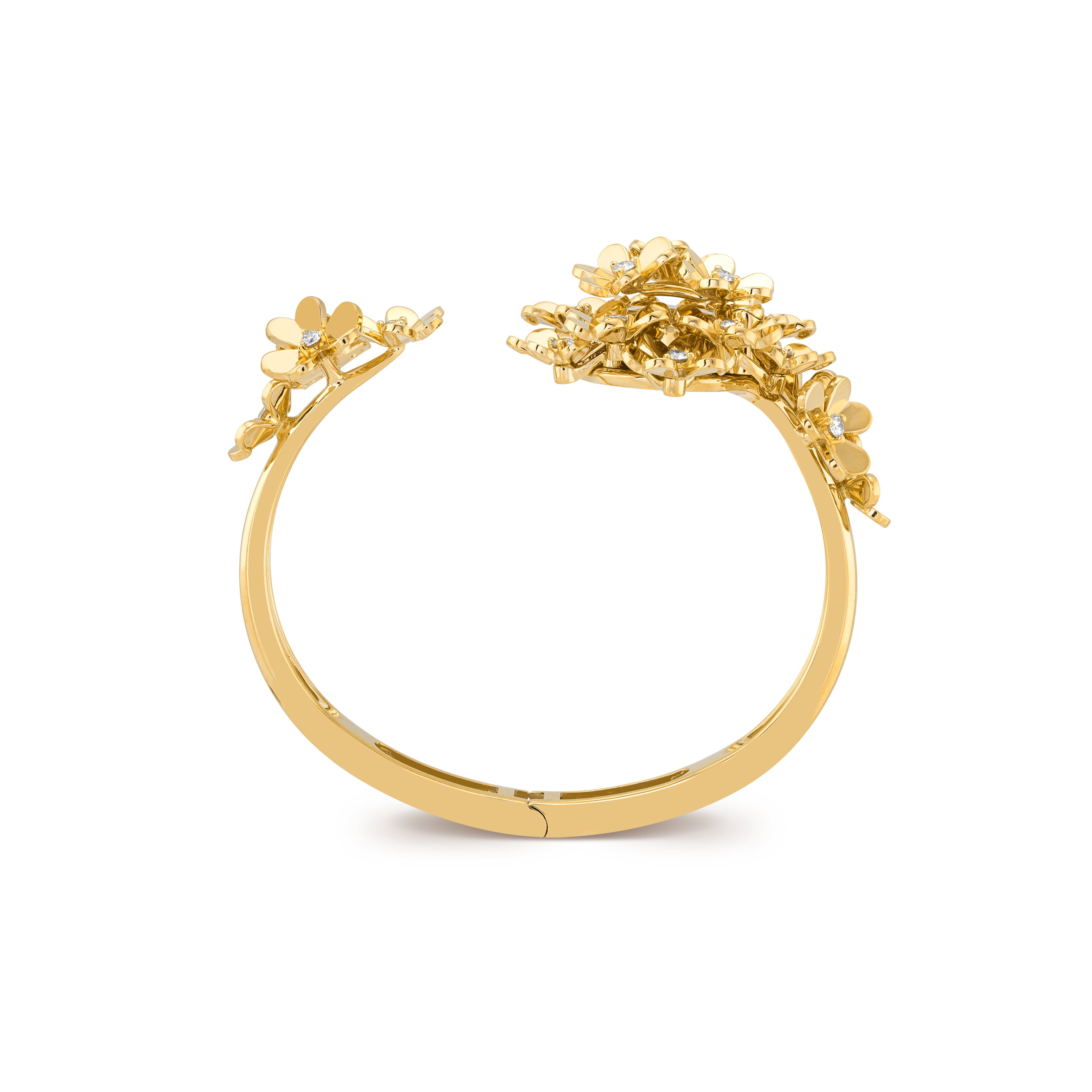 Carave Paris Golden Daisy Bloom High Jewelry Watch