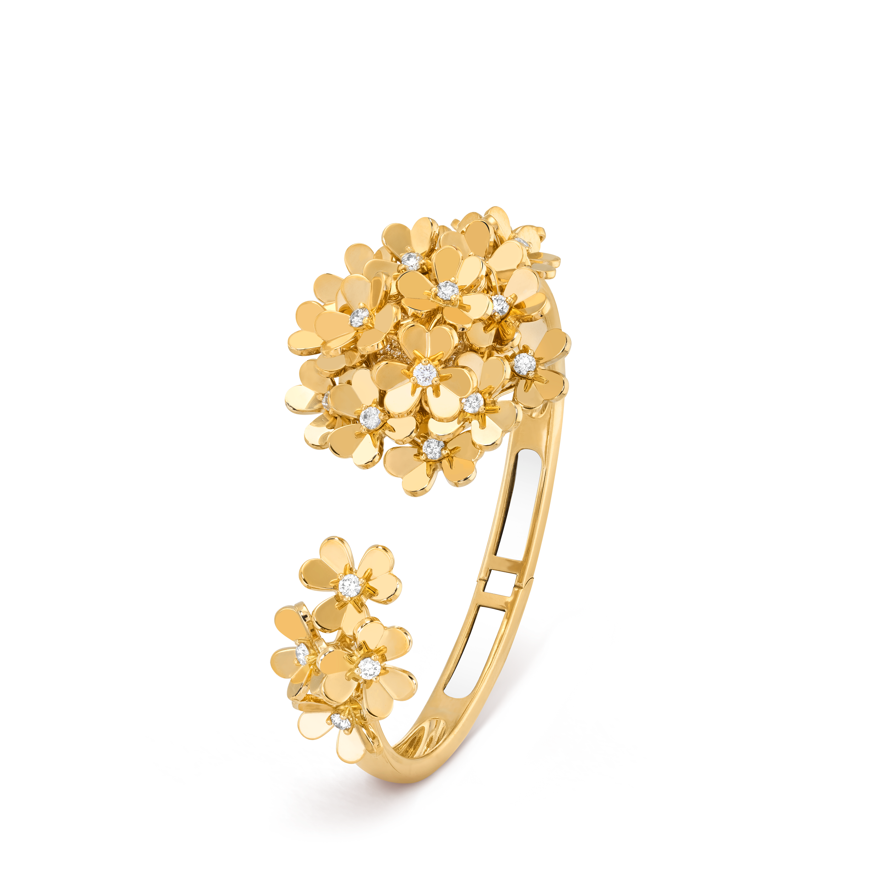 Carave Paris Golden Daisy Bloom High Jewelry Watch