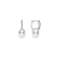 Carave Paris Golden Pearl Huggie Earrings