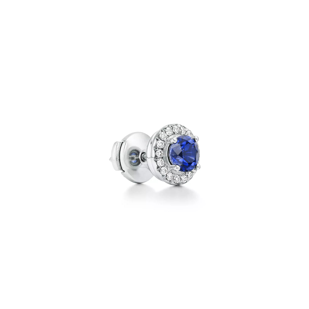 Carave Paris Halo Gemstone Stud Earrings