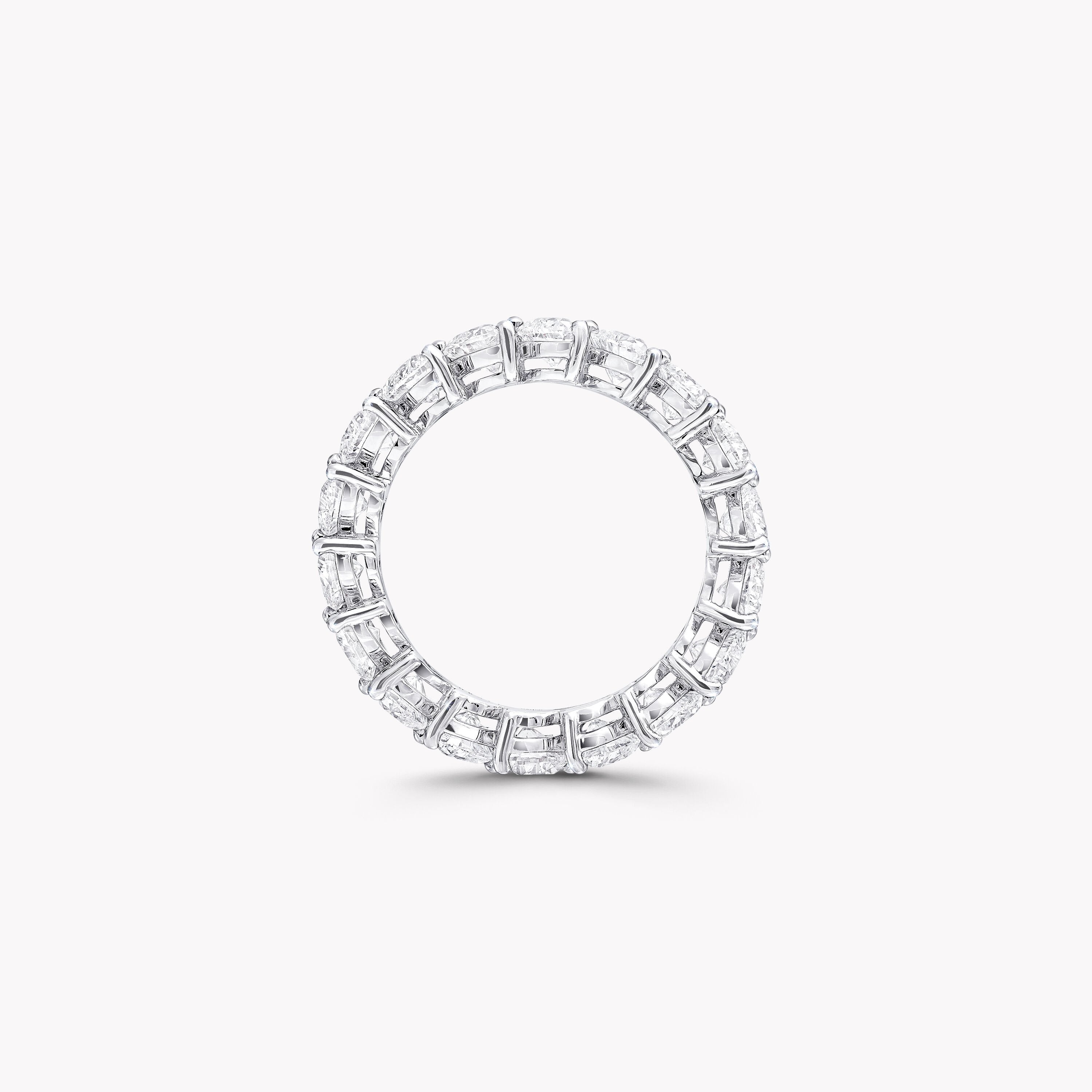 Carave Paris Heart Cut Eternity Diamond Band Ring