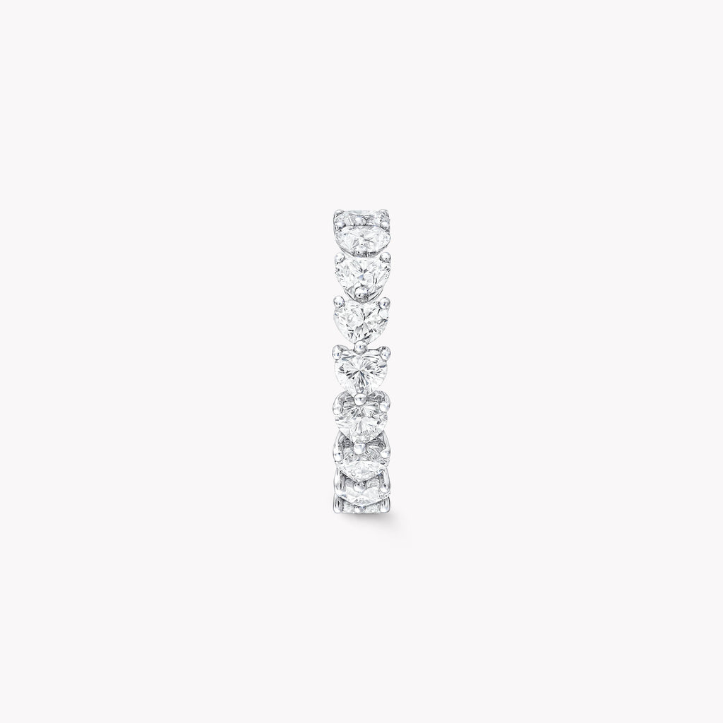 Carave Paris Heart Cut Eternity Diamond Band Ring