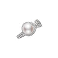 Carave Paris Heart Halo Pearl Ring