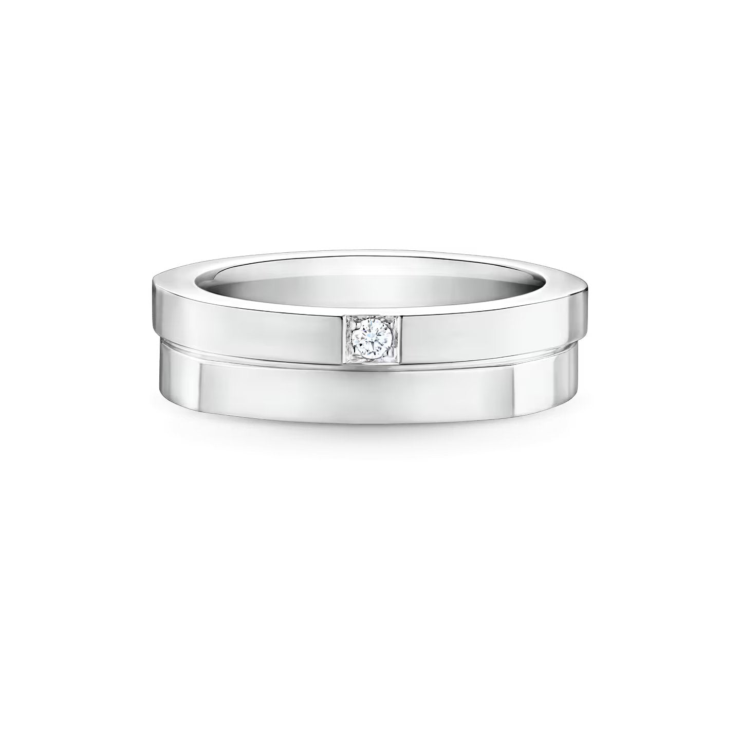 Carave Paris Infinite Diamond Wedding Band in Platinum