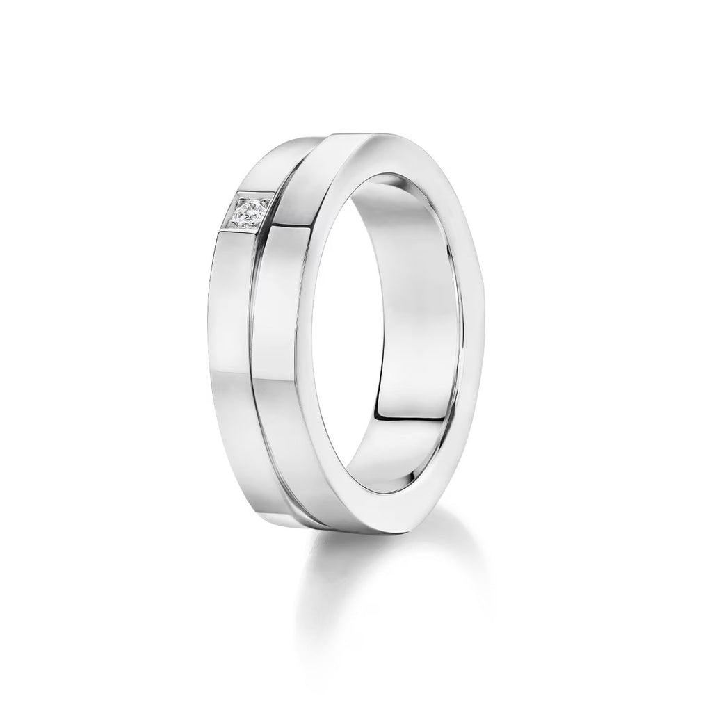 Carave Paris Infinite Diamond Wedding Band in Platinum