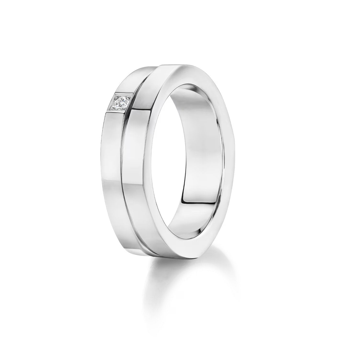 Carave Paris Infinite Diamond Wedding Band in Platinum