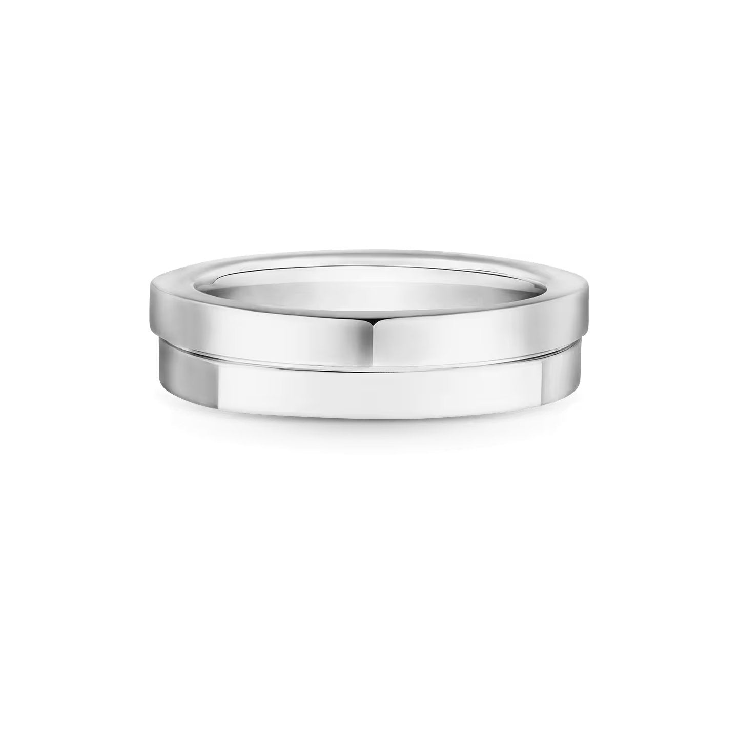 Carave Paris Infinite Platinum Wedding Band
