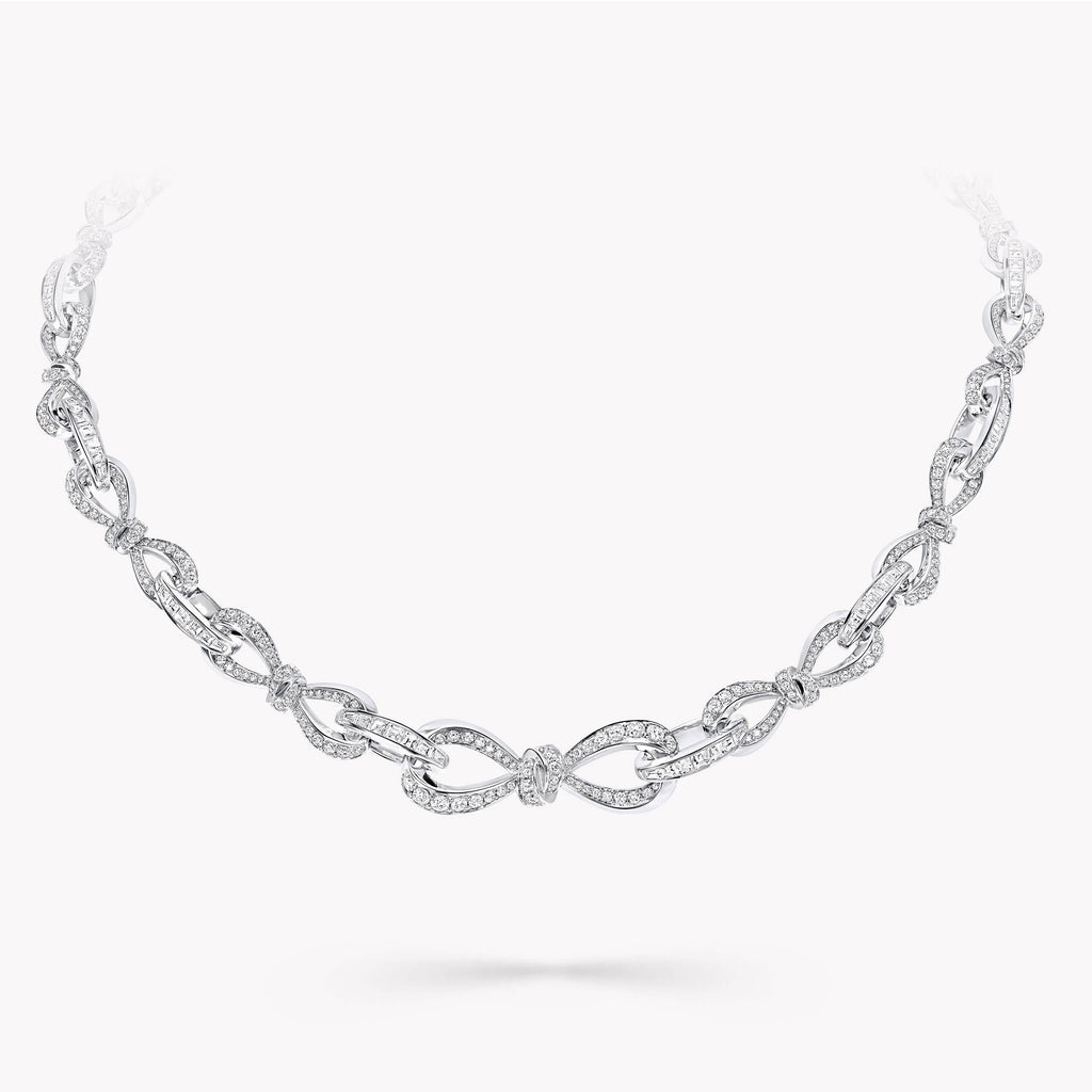 Carave Paris Infinity Pavé Link Diamond Necklace