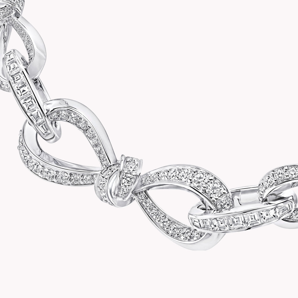 Carave Paris Infinity Pavé Link Diamond Necklace