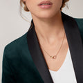Carave Paris Interlocking Circle Pendant Necklace