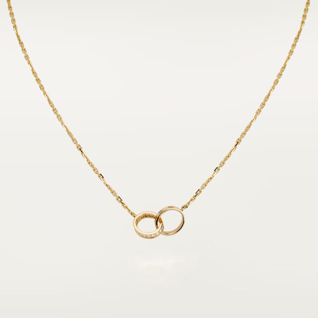 Carave Paris Interlocking Circle Pendant Necklace