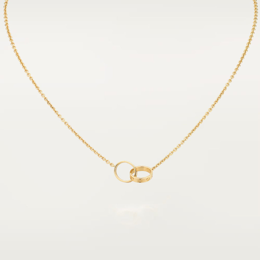 Carave Paris Interlocking Circle Pendant Necklace