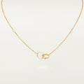 Carave Paris Interlocking Circle Pendant Necklace
