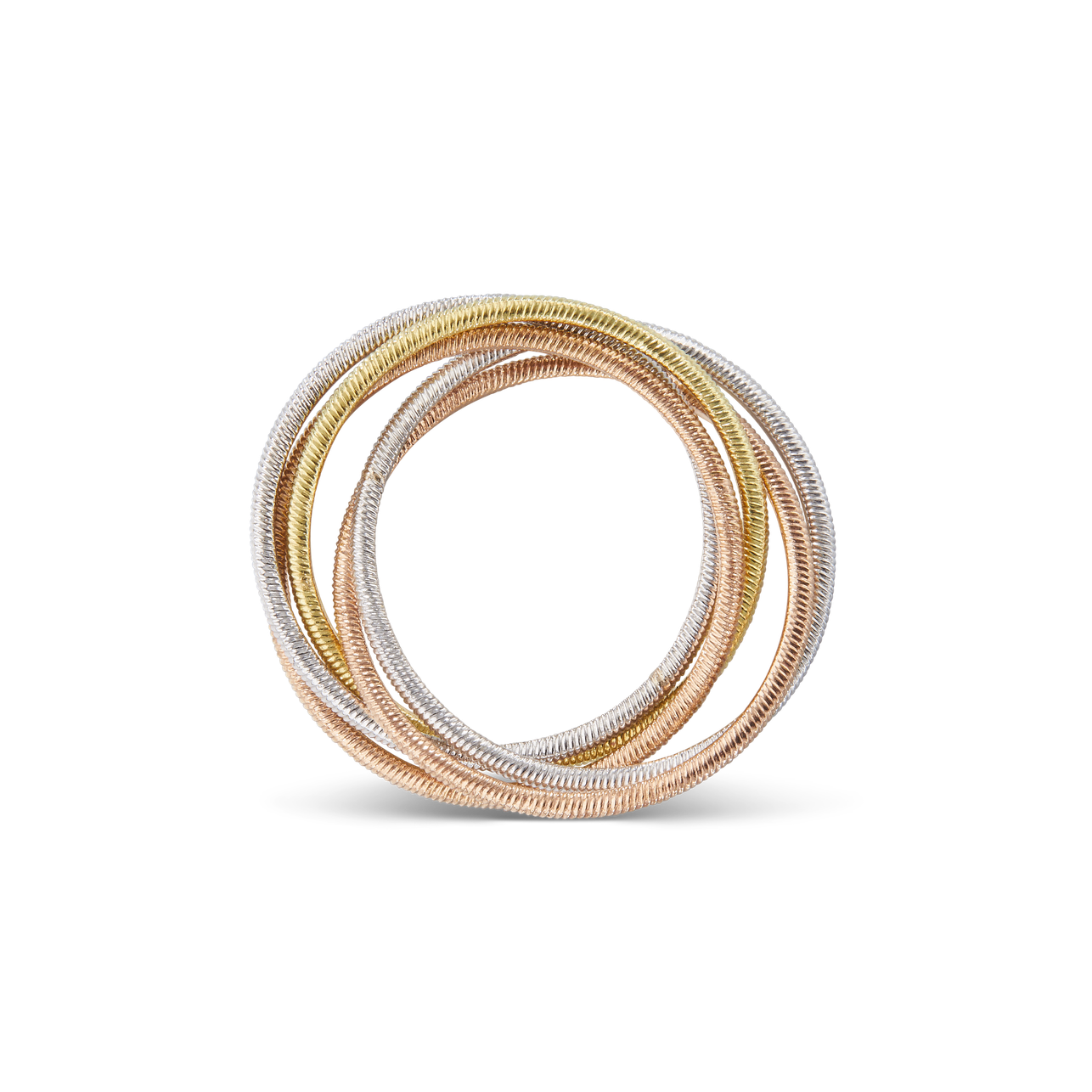 Carave Paris Interlocking Trinity Band Ring