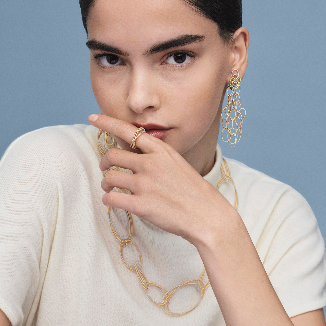 Carave Paris Interlocking Trinity Band Ring