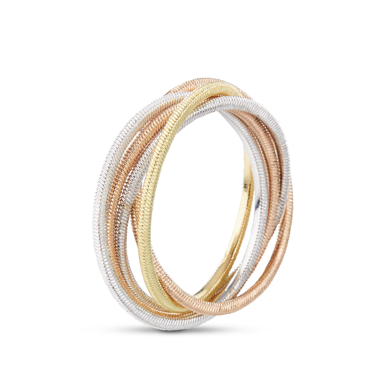 Carave Paris Interlocking Trinity Band Ring