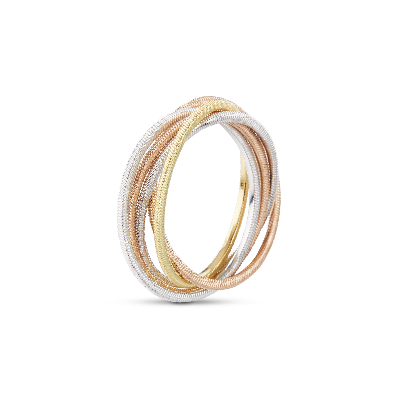 Carave Paris Interlocking Trinity Band Ring