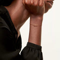 Carave Paris Knot Chain Rose Gold Bracelet